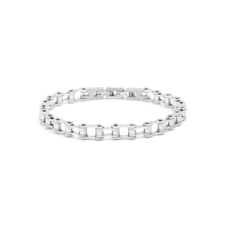 Bracciale Uomo Marlù Man Trandy 4BR1785B Catena in Acciaio Colore Argento