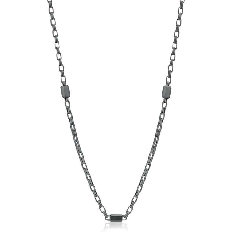 Collana Girocollo Brosway Uomo In Acciaio Nero Logan BOA03 Collana Girocollo Brosway Uomo In Acciaio Nero Logan BOA03