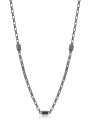 Collana Girocollo Brosway Uomo In Acciaio Nero Logan BOA03