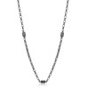 Collana Girocollo Brosway Uomo In Acciaio Nero Logan BOA03