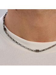Collana Girocollo Brosway Uomo In Acciaio Nero Logan BOA03