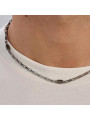 Collana Girocollo Brosway Uomo In Acciaio Nero Logan BOA03