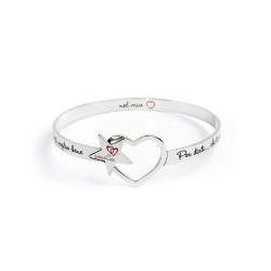 Bracciale in acciaio 316L 15BR034 Marlù da donna