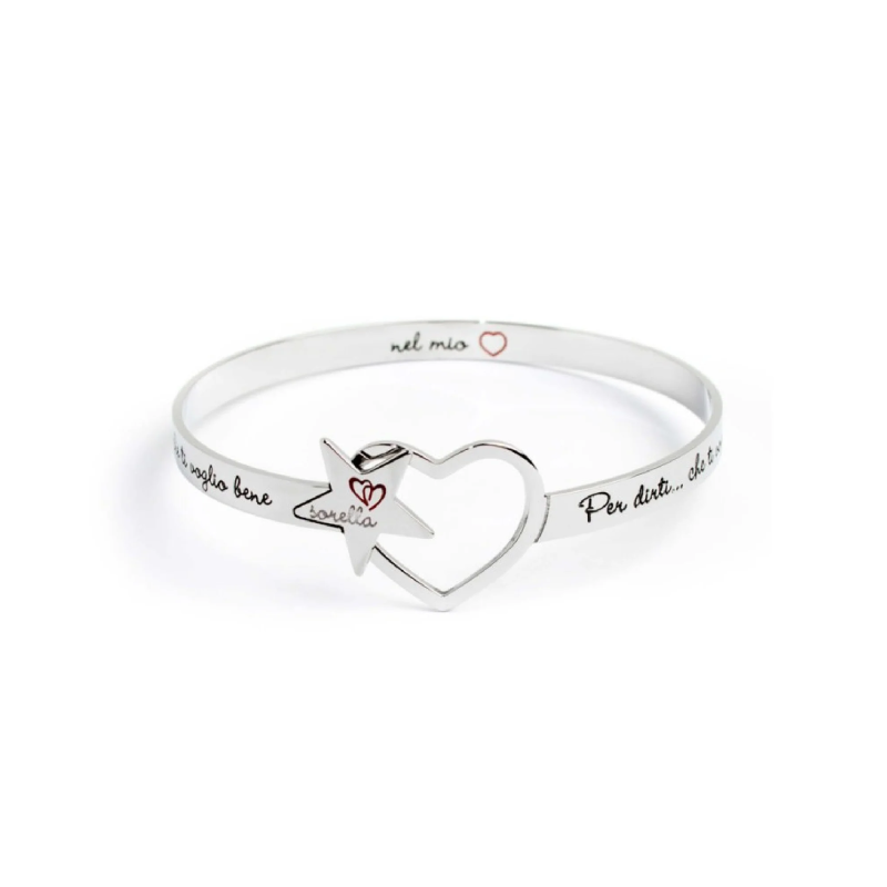 Bracciale in acciaio 316L 15BR034 Marlù da donna Bracciale in acciaio 316L 15BR034 Marlù da donna