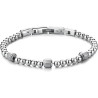 Bracciale Uomo Brosway In Acciaio Silver con Perle Riptide BTD032