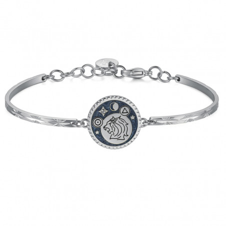 ZODIAC WOMEN'S BRACELET LEONE BHK371 IN STEEL ENAMEL