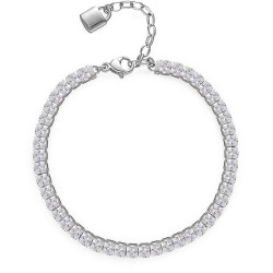 Bracciale Tennis Donna Brosway Desideri Amicizia Lucchetto
