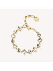 Bracciale Donna Brosway Emphasis BEH16 in Acciaio Oro Giallo con Cristalli