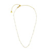 Collana Donna Marlù 2CA0031G-W in Acciaio Pvd Oro con Perle Bianche