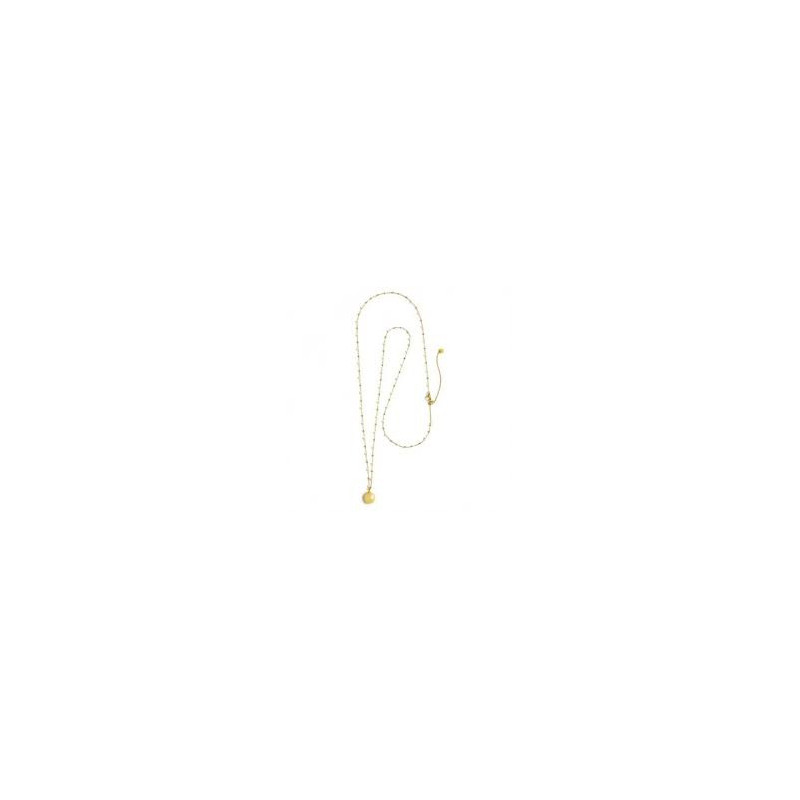 Collana Donna Chiama Angeli Marlù 15CO012G-W in Acciaio Oro con Pendente Ottone Collana Donna Chiama Angeli Marlù 15CO012G-W in Acciaio Oro con Pendente Ottone