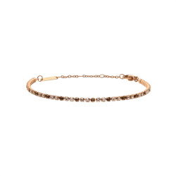 Bracciale Tennis Daniel Wellington Donna DW0040115 in Acciaio Oro Rosa