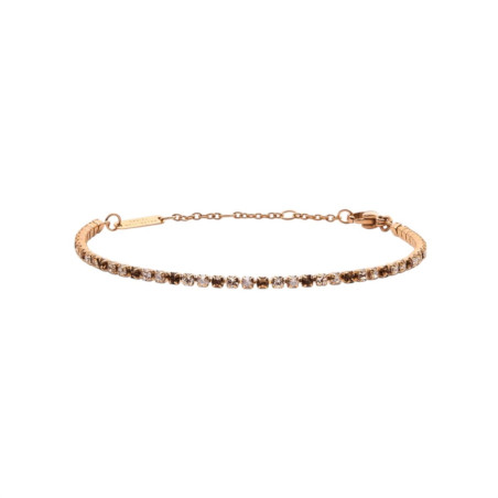 Bracciale Tennis Daniel Wellington Donna DW0040115 in Acciaio Oro Rosa