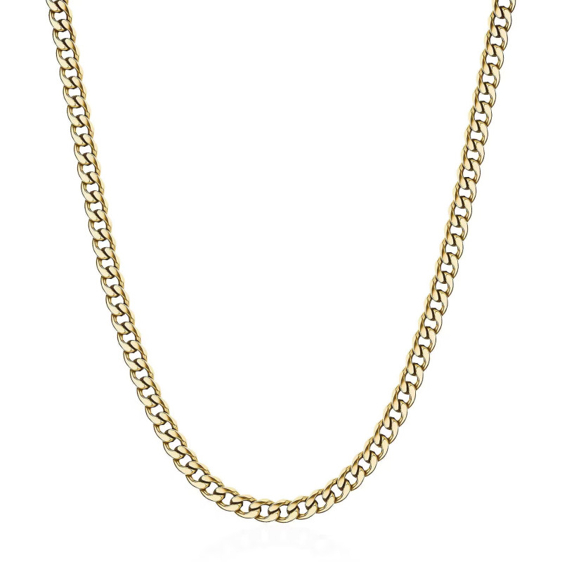 Collana Uomo Brosway Ink BIK94 Catena in Acciaio Pvd Oro Giallo 75cm Collana Uomo Brosway Ink BIK94 Catena in Acciaio Pvd Oro Giallo 75cm