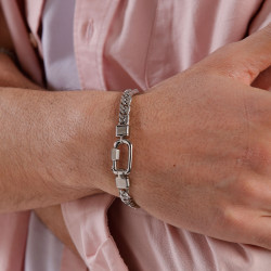 Bracciale Uomo Semirigido Gioielli Brosway BNX19A Acciaio