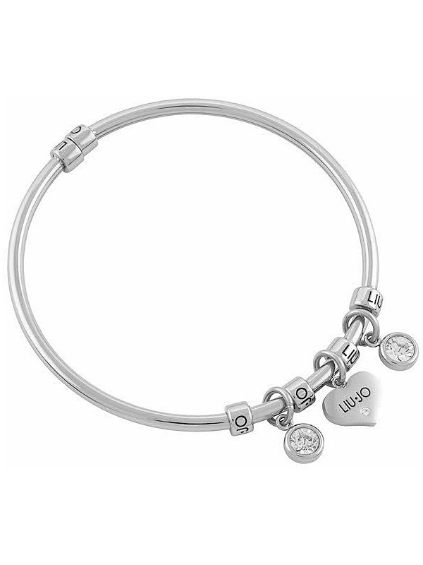 Bracciale Donna LIU JO Brilliant Rigido LJ1640 Colore Argento
