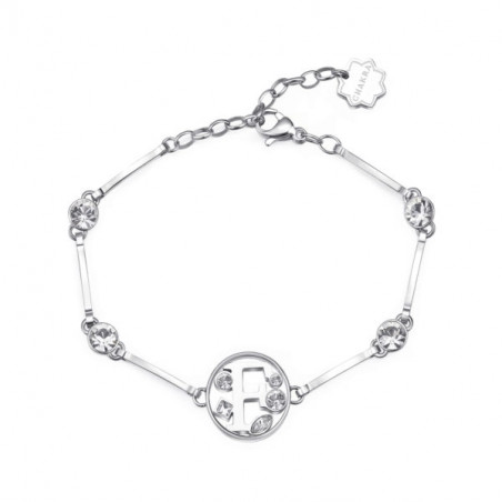 Bracciale da Donna Brosway Chaka BHKB054 Lettera F Simbolo Originale