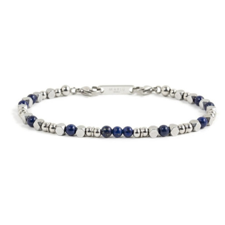 Bracciale MARLU' Icons 4br1824b Acciaio Pietre Uomo
