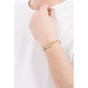 Bracciale Uomo Brosway INK BIK15 in Acciaio 316L con Pvd Oro Giallo Catena