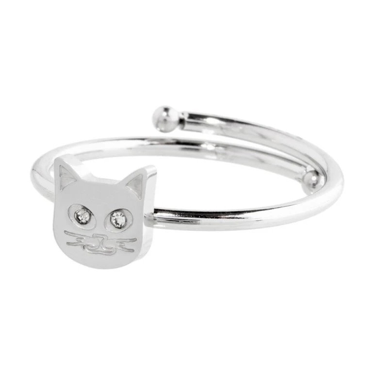 Anello Marlù' Time to 18an054-s Acciaio Cristallo Donna Anello Marlù' Time to 18an054-s Acciaio Cristallo Donna