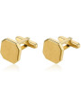 Gemelli Uomo Brosway BIK106 Ink in Acciaio 316L con Pvd Oro Giallo 15 mm