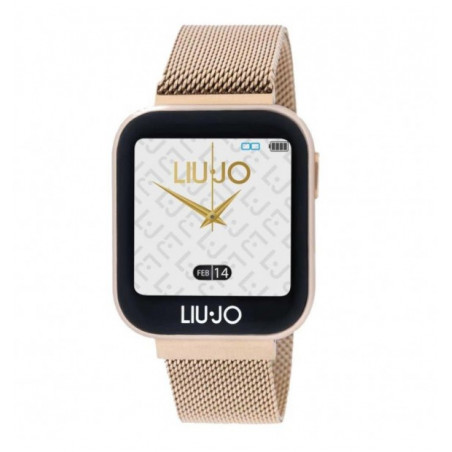 Orologio Smartwatch Donna Liujo SWLJ002 in Acciaio Colore Oro Rosa