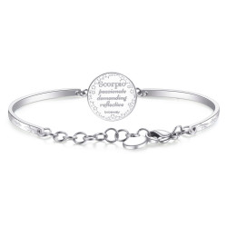 Bracciale Donna Brosway Chakra BHK374 Scorpione Segno Zodiacale in