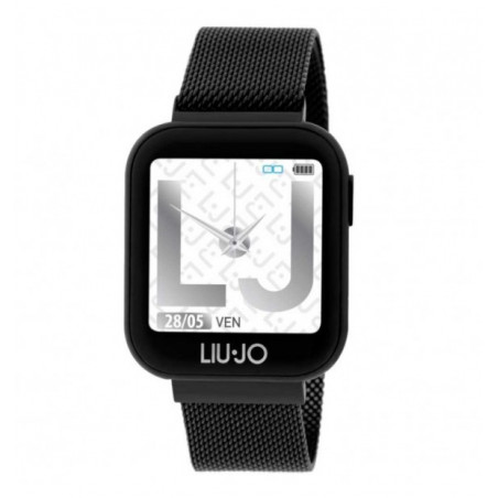 Orologio Smartwatch Uomo LiuJo SWLJ003 in Acciaio Colore Nero Touchscreen