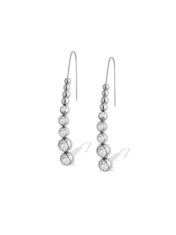 Orecchini Donna Liujo LJ2827 in Acciaio Silver