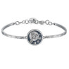 BRACCIALE DONNA IN ACCIAIO BHK376 SEGNO ZODIACALE CAPRICORNO