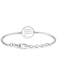 BRACCIALE DONNA SEGNO LEONE BHK15 IN ACCIAIO ANALLERGICO