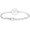BRACCIALE DONNA SEGNO LEONE BHK15 IN ACCIAIO ANALLERGICO