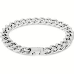 Bracciale in acciaio da uomo a catena LiuJo MLJ434 Silver