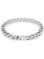 Bracciale in acciaio da uomo a catena LiuJo MLJ434 Silver