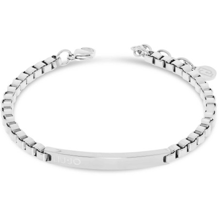 Bracciale Uomo Liujo MLJ454 in Acciaio Silver