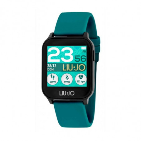 Orologio Smartwatch Donna Liujo Energy SWLJ007 Cinturino in Silicone Ottanio