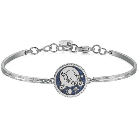 BRACCIALE DONNA ZODIACO TORO BHK368 IN ACCIAIO