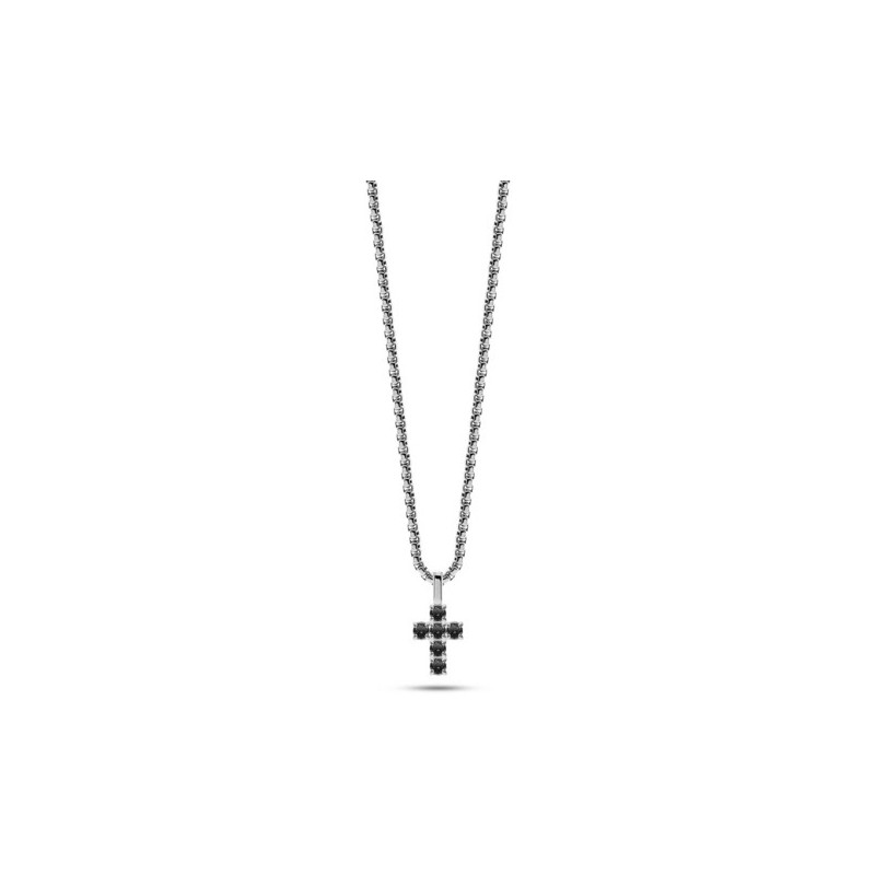 Collana Uomo Liujo MLJ516 in Acciaio Silver con Croce Collana Uomo Liujo MLJ516 in Acciaio Silver con Croce