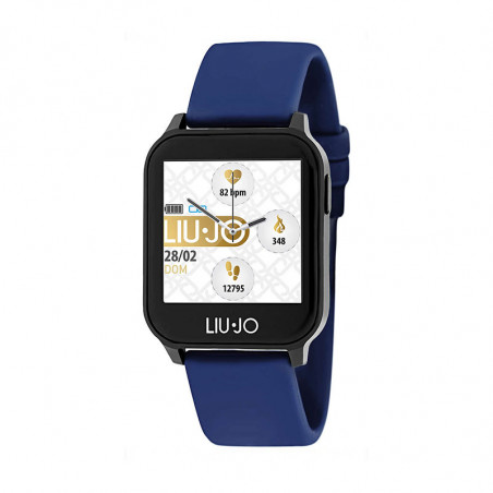 Orologio Smartwatch Unisex LiuJo SWLJ009 Energy Cinturino Blu in Silicone