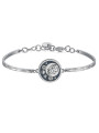 BRACCIALE DONNA ZODIACO VERGINE BHK372 IN ACCIAIO SMALTATO