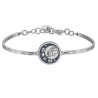 BRACCIALE DONNA ZODIACO VERGINE BHK372 IN ACCIAIO SMALTATO