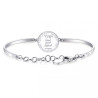 BRACCIALE DONNA ZODIACO VERGINE BHK372 IN ACCIAIO SMALTATO