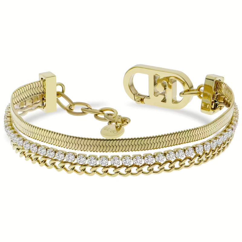 Bracciale Donna Liujo Fashion LJ2644 in Acciaio Oro
