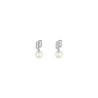 Women's Earrings LiuJo Icon LJ1668 In Steel with White Pearl