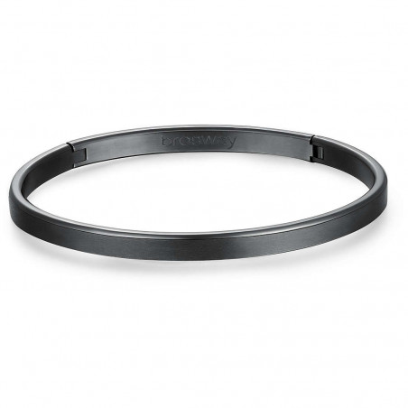 Men's bracelet steel black jewelry brosway BIK19
