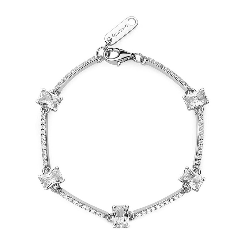 Bracciale Donna Brosway FIW06 Fancy in Argento 925Silver con Cristalli Bianchi Bracciale Donna Brosway FIW06 Fancy in Argento 925Silver con Cristalli Bianchi