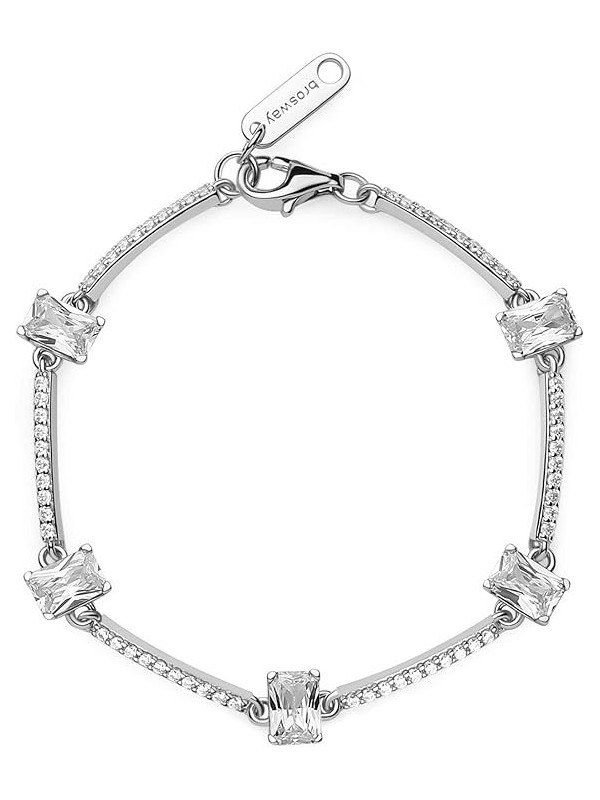 Bracciale Donna Brosway FIW06 Fancy in Argento 925Silver con Cristalli Bianchi