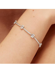 Bracciale Donna Brosway FIW06 Fancy in Argento 925Silver con Cristalli Bianchi