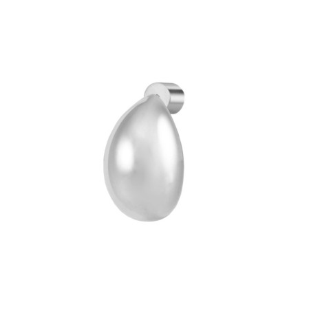Monorecchino lobo Marlù acciaio rodiato goccia piccola 33OR0090