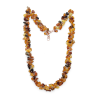 Collana Donna Maria Cristina Sterling G4090 Encanto Ambra e Inserti Argento
