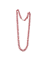 Collana Donna Maria Cristina Sterling G4106 Enjoy Corallo Rosso e Argento Rosa